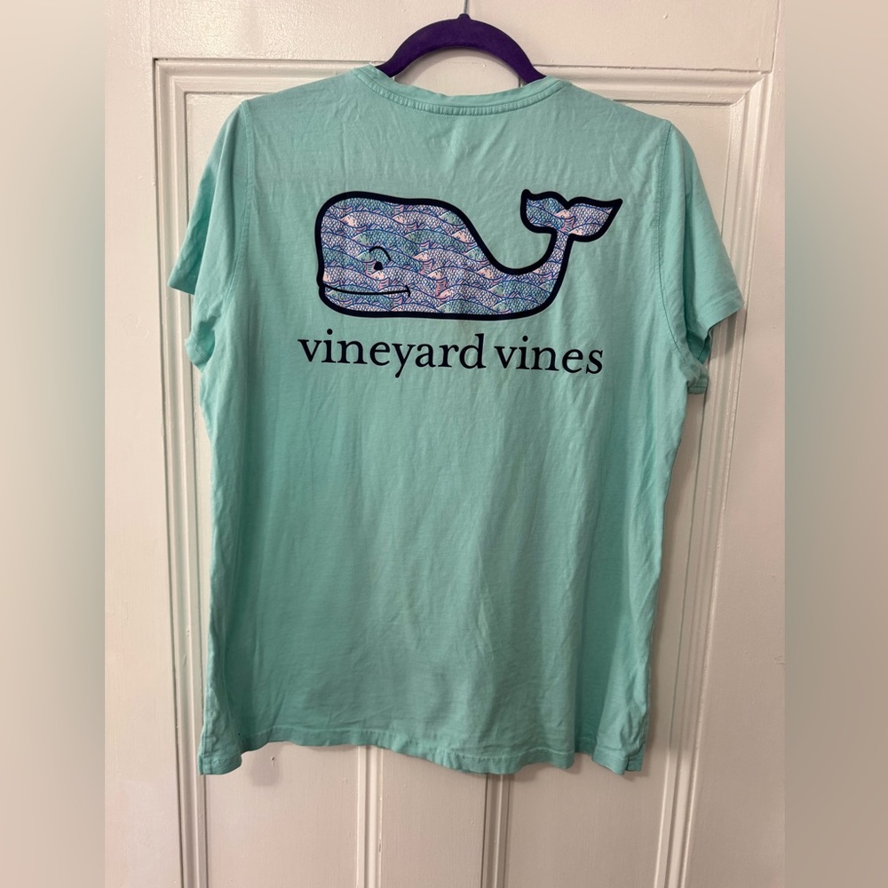 Vineyard vines women’s t-shirt size large blue